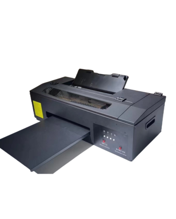 Best L1800 DTF Printer – Front view of the printer showcasing dual XP600 heads for high-quality printing on clothes